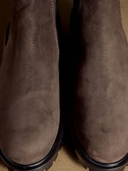 Russell & Bromley Brown Nubuck Hudson Chelsea Boots - Image 7 of 7