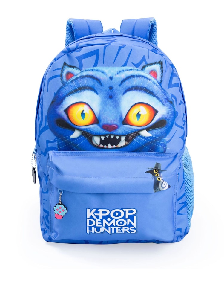Vanilla Underground Blue KPop Demon Hunters Depy Tiger Backpack - Image 1 of 9 Vanilla Underground Blue KPop Demon Hunters Depy Tiger Backpack - Image 1 of 9
