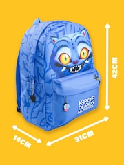 Vanilla Underground Blue KPop Demon Hunters Depy Tiger Backpack - Image 4 of 9