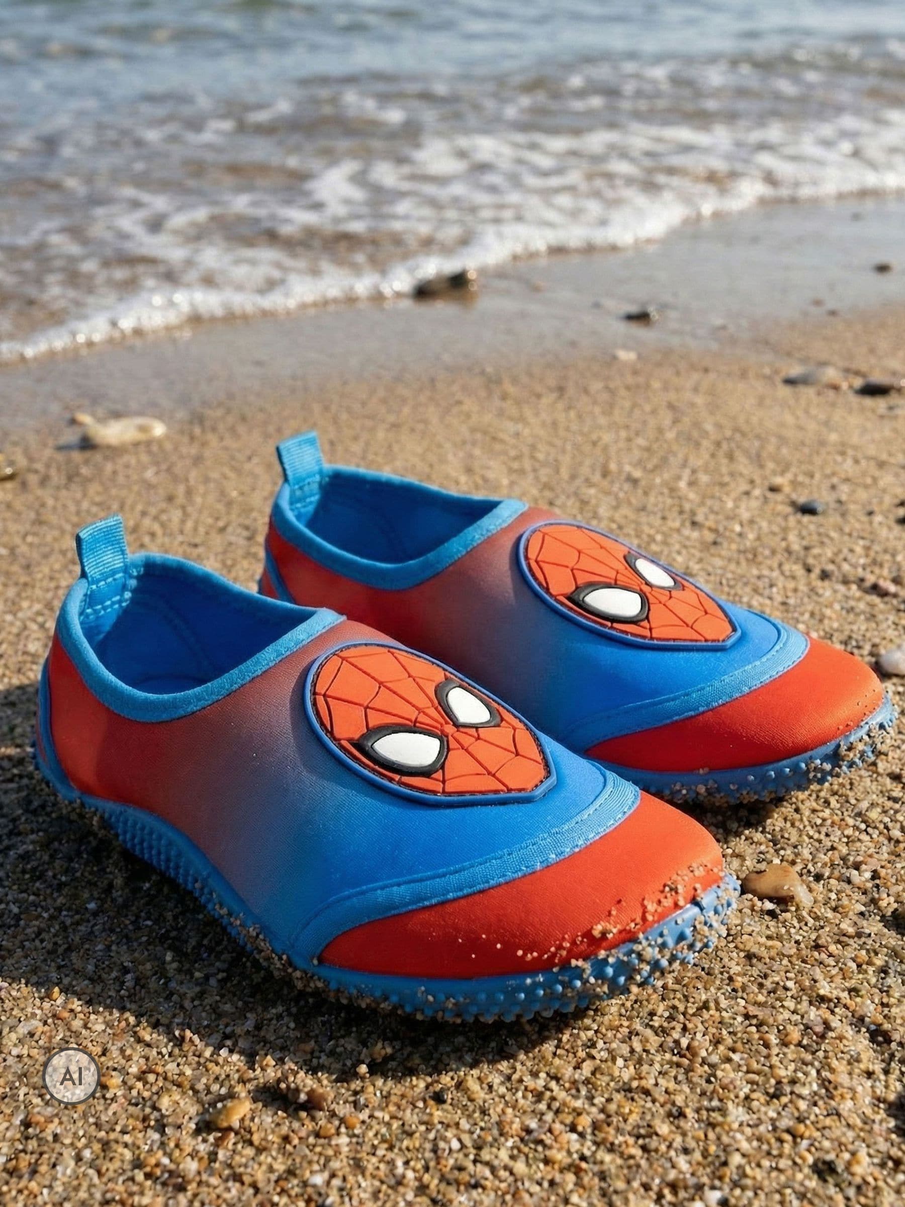 Marvel (9 Uk Child) Spiderman Aqua Shoes (Boys Red) - Image 4
