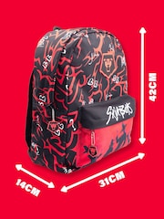 Vanilla Underground Black KPop Demon Hunters Saja Backpack - Image 4 of 8