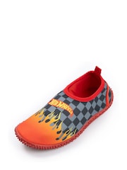 Vanilla Underground Red Hot Wheels Aqua Shoes - Image 3 of 6