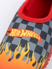 Vanilla Underground Red Hot Wheels Aqua Shoes - Image 5 of 6