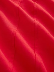 Red Short Sleeve Crew Neck Top - Image 6 of 6