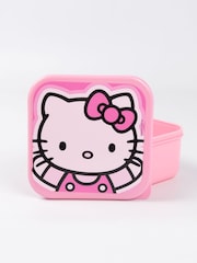 Vanilla Underground Pink Hello Kitty Lunch Bag Bottle And Three Snack Pot Set - Image 6 of 6