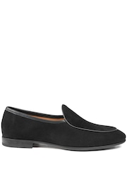 Jones Bootmaker Black Royce Leather Loafers - Image 1 of 5