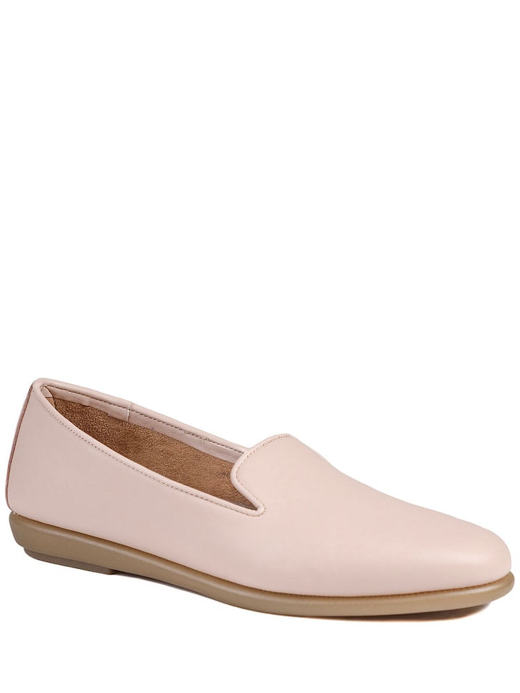 Pavers Blush Pink Flat-Soled Casual Slip-On Shoes - Image 1 of 5 Pavers Blush Pink Flat-Soled Casual Slip-On Shoes - Image 1 of 5