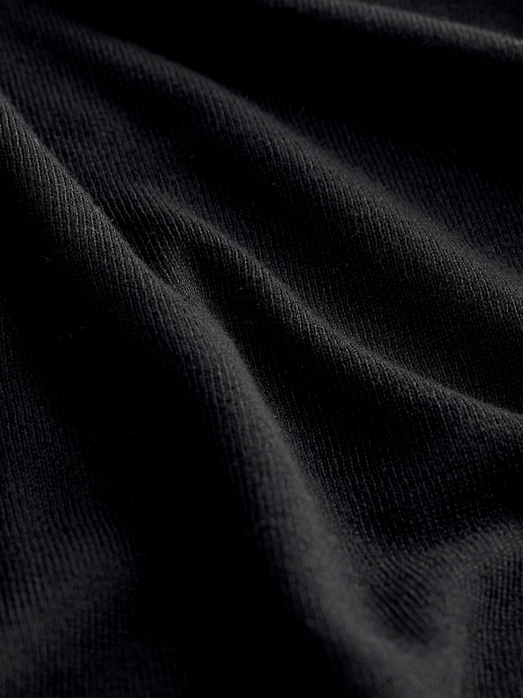 Schwarz - Langärmeliger Rundhalspullover - Image 4 of 5