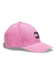 Tommy Hilfiger Pink Heritage Flag Cap - Image 1 of 3