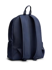 Azul - Tommy Hilfiger Kids' Essential Signature Colour-Blocked Pocket Backpack - Imagen 2 de 4