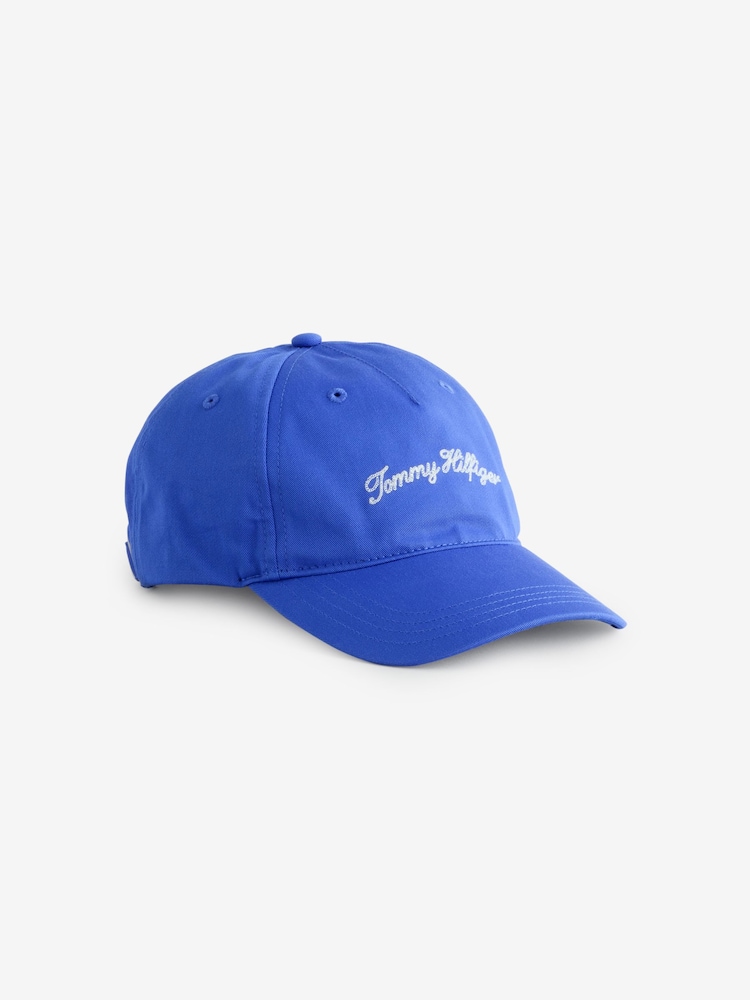 Tommy Hilfiger Blue Kids' Logo Embroidery Five-Panel Baseball Cap - Image 1 of 5