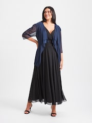 Scarlett & Jo Blue Waterfall Layered Shrug - Image 1 of 4