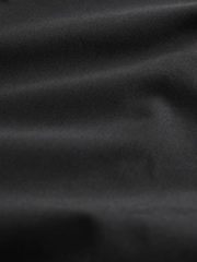 Black Regular Fit Long Sleeve Single Cuff Pin Collar Oxford Shirt - Image 9 of 9