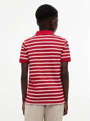 Tommy Hilfiger Red Essential Regular Fit Signature Polo Shirt - Image 2 of 5