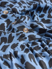 White Stuff Blue Naya Jersey Dress - Image 2 of 2