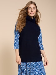 White Stuff Blue Trixie Tabard Jumper - Image 1 of 7