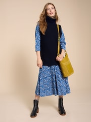White Stuff Blue Trixie Tabard Jumper - Image 3 of 7