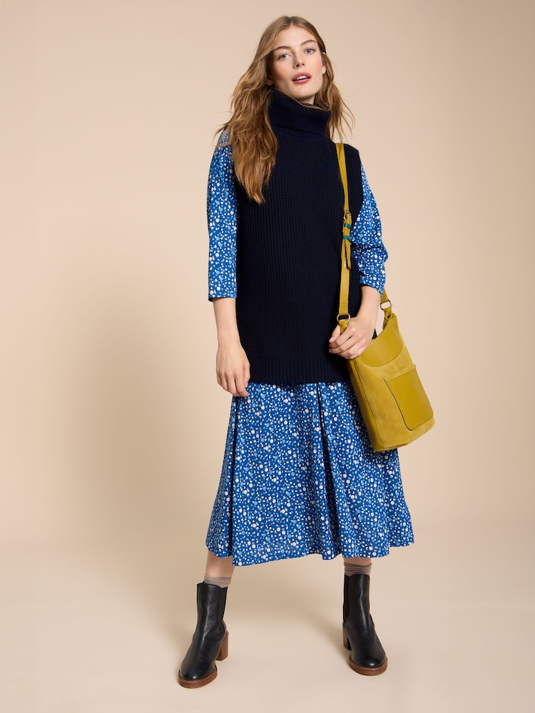 White Stuff Blue Trixie Tabard Jumper - Image 3 of 7