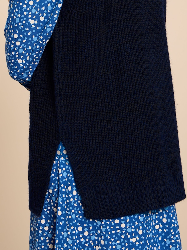 White Stuff Blue Trixie Tabard Jumper - Image 4 of 7