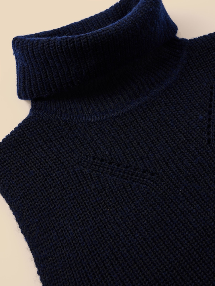 White Stuff Blue Trixie Tabard Jumper - Image 7 of 7