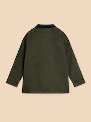 White Stuff Green Juniper Cotton Jacket - Image 7 of 8