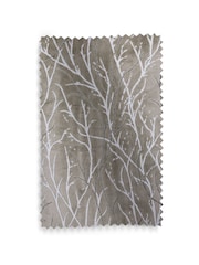 Coleção Luxe Heavyweight Cut Velvet Twig Ilhets Forradas com Cortinas - Imagem 6 de 6