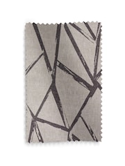 Abstract Lines Jacquard Eyelet Lined Curtains - Imagen 5 de 5
