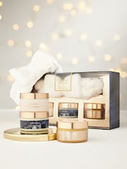 Set of 3 Glimmer & Glow Face Masks and Bow Headband Gift Set - Image 1 of 4