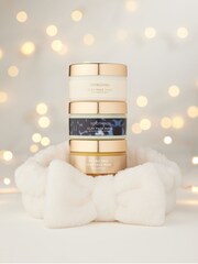 Set of 3 Glimmer & Glow Face Masks and Bow Headband Gift Set - Image 2 of 4