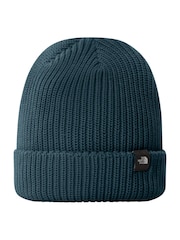 The North Face Blue Fisherman Beanie - Image 2 of 2