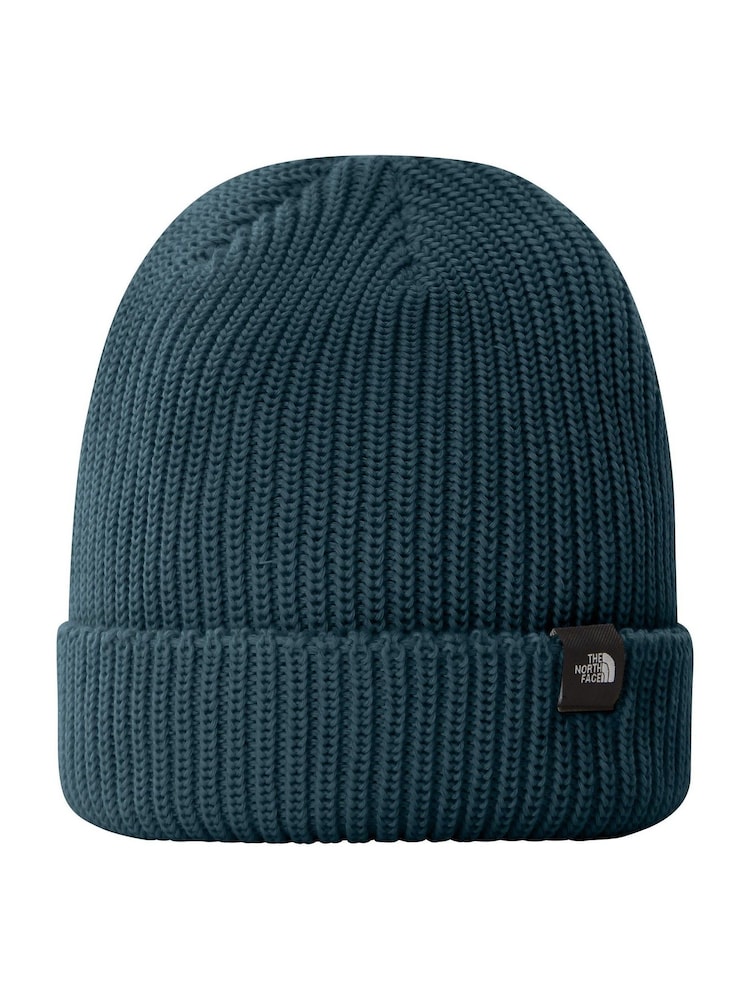 The North Face Blue Fisherman Beanie - Image 2 of 2