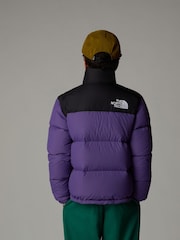 The North Face Purple Teen Girls 1996 Retro Nuptse Jacket - Image 2 of 4