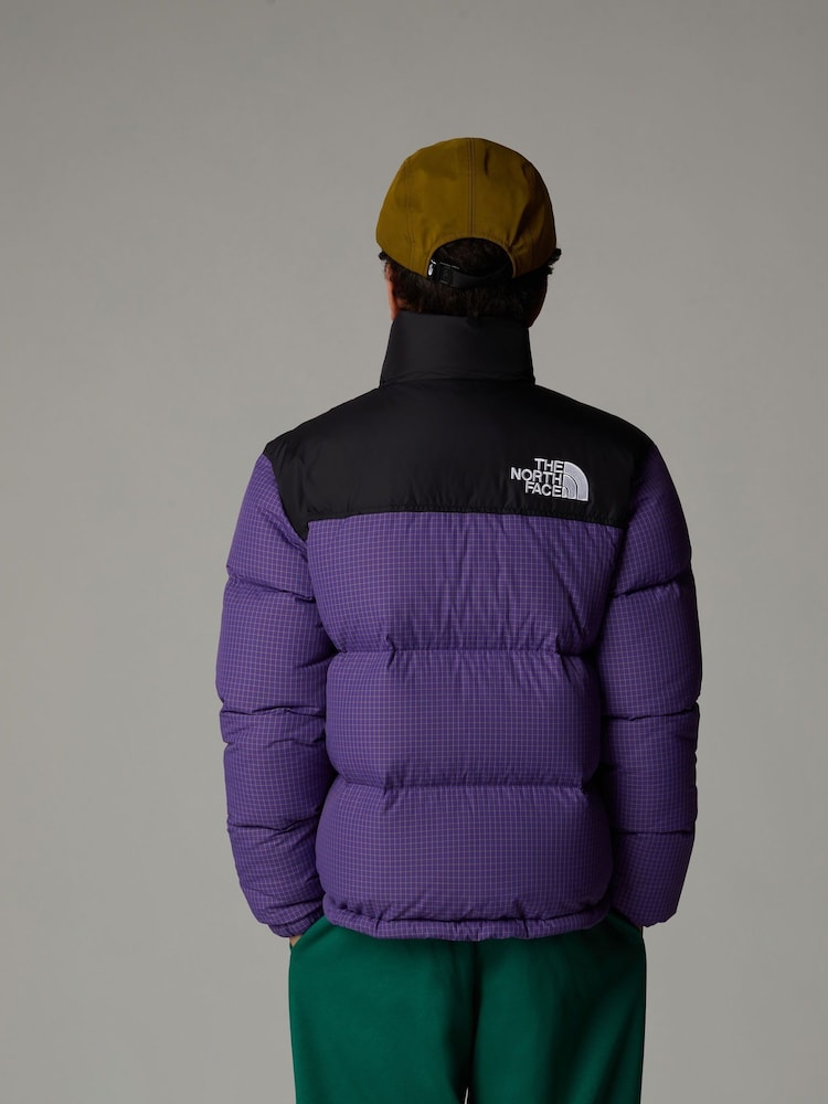 The North Face Purple Teen Girls 1996 Retro Nuptse Jacket - Image 2 of 4