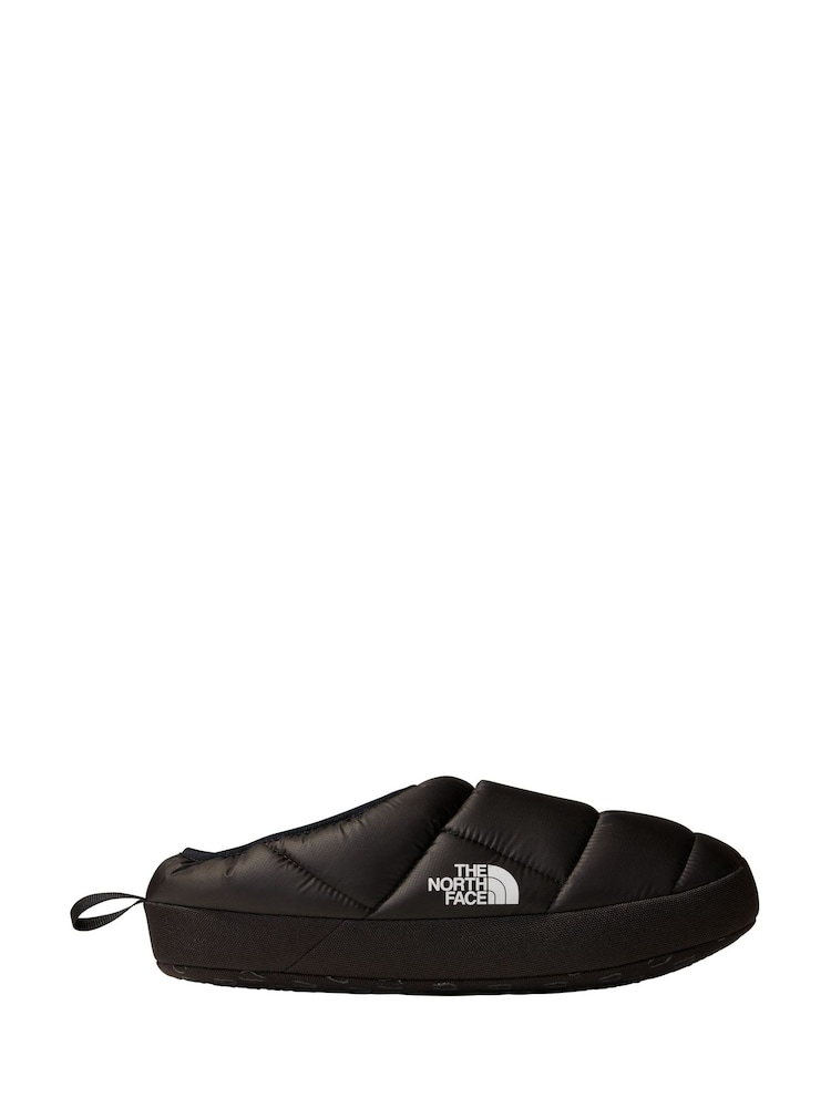 The North Face Black NSE Tent Mule Slippers - Image 1 of 5