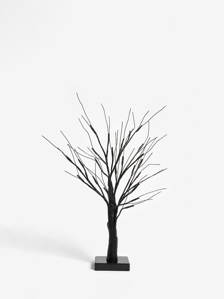 Black Decorative Lit Twig Tree - Image 3 of 3