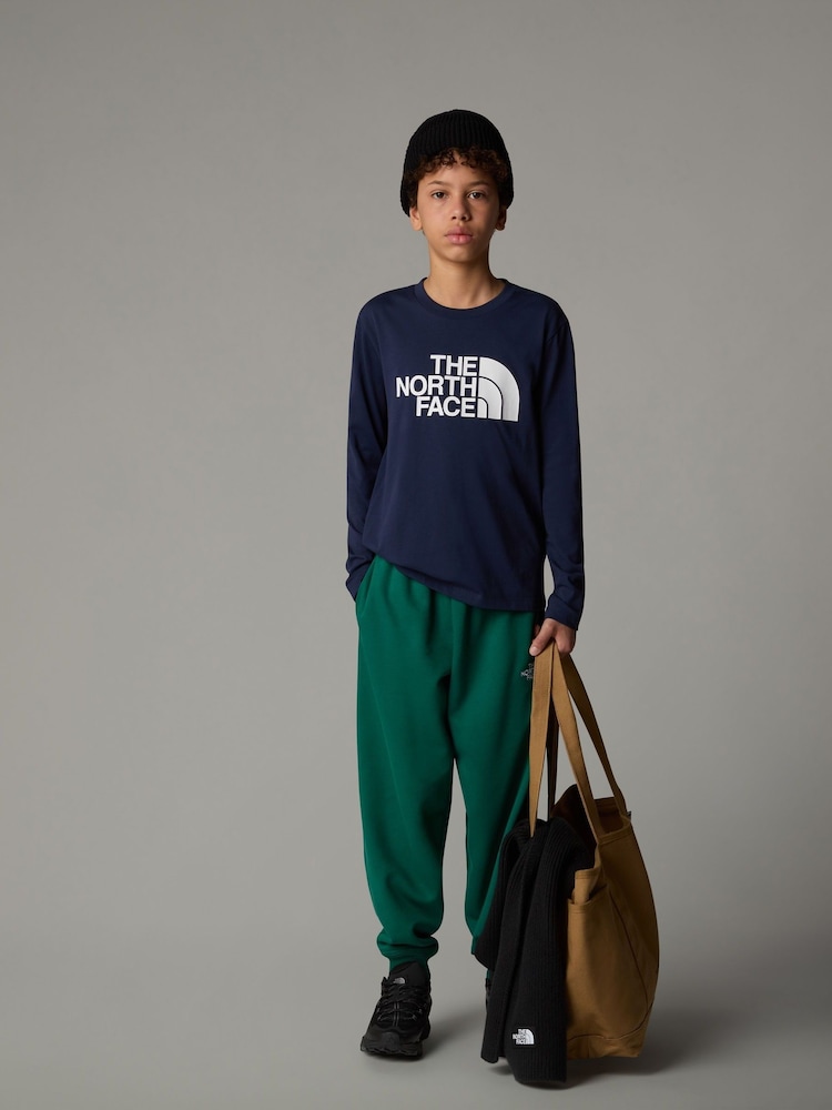 The North Face Blue White Teen Boys Easy T-Shirt - Image 1 of 3