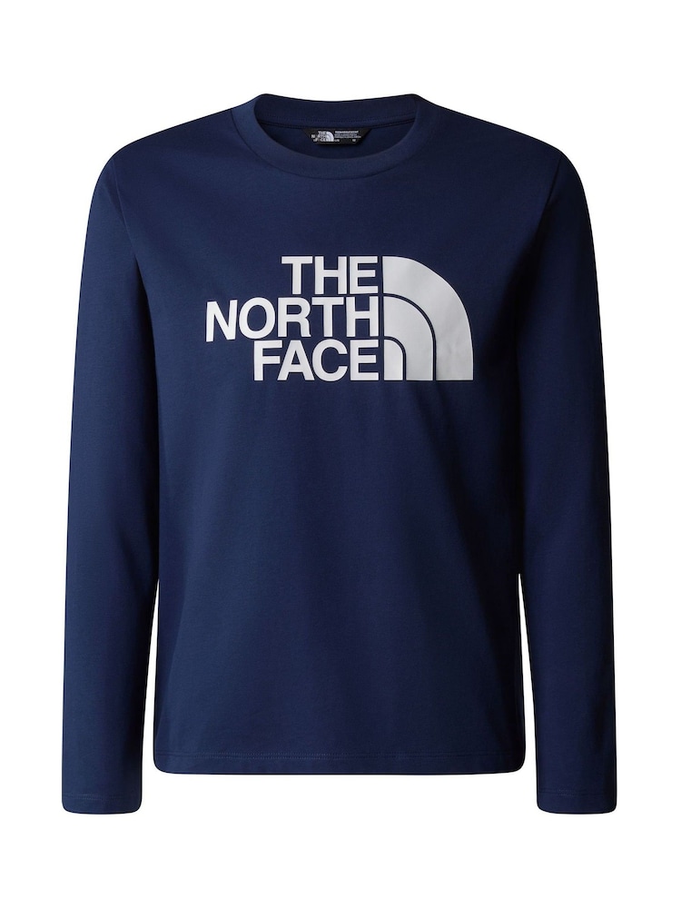 The North Face Blue White Teen Boys Easy T-Shirt - Image 3 of 3