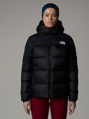 The North Face Black Diablo Down Hooded Jacket - Image 1 of 7