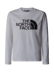 The North Face White White Teen Boys Easy T-Shirt - Image 3 of 3