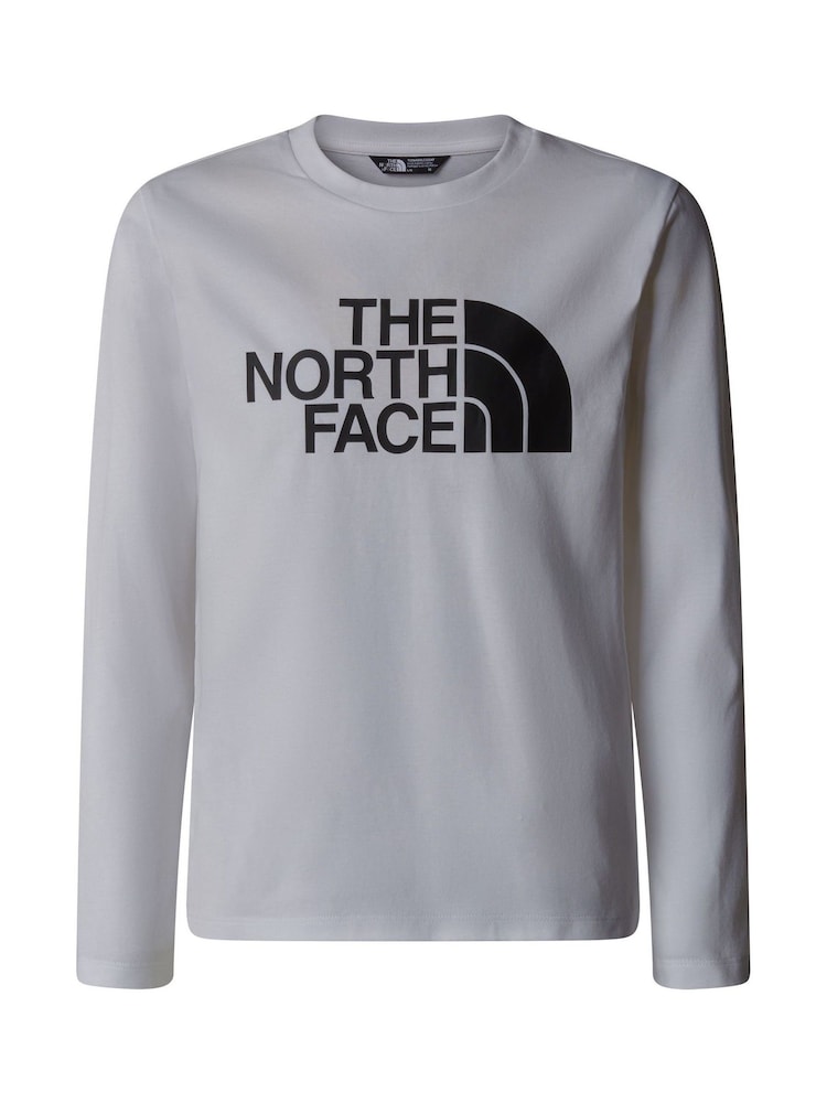 The North Face White White Teen Boys Easy T-Shirt - Image 3 of 3