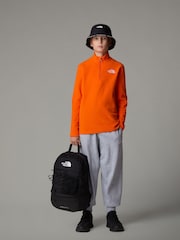 The North Face Orange T-Shirt Glacier 1/4 Zip Fleece - Image 1 of 4