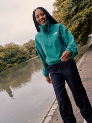 The North Face Green Womens Glacier Half Zip Fleece - Image 1 of 8
