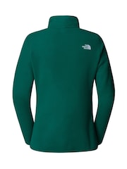 The North Face Green Womens 1/4 Zip Glacier Fleece - Image 6 of 6