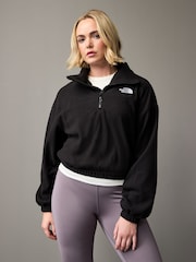The North Face Black Womens Glacier Half Zip Fleece - Image 1 of 5