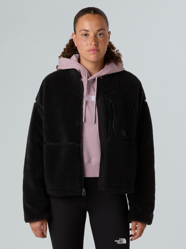 The North Face Black Extreme Pile Full Zip Fleece Jacket - Image 1 of 9