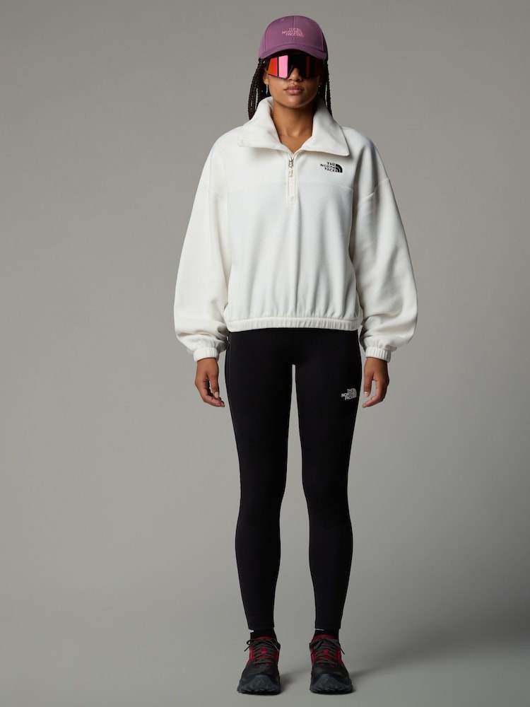 The North Face White Womens Glacier Half Zip Fleece - Image 2 of 5