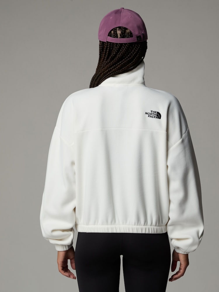 The North Face White Womens Glacier Half Zip Fleece - Image 3 of 5