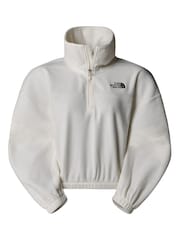 The North Face White Womens Glacier Half Zip Fleece - Image 4 of 5