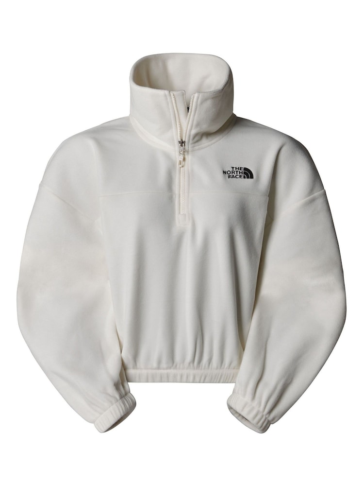 The North Face White Womens Glacier Half Zip Fleece - Image 4 of 5