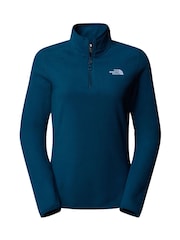 The North Face Blue Womens 1/4 Zip Glacier Fleece - Image 5 of 6